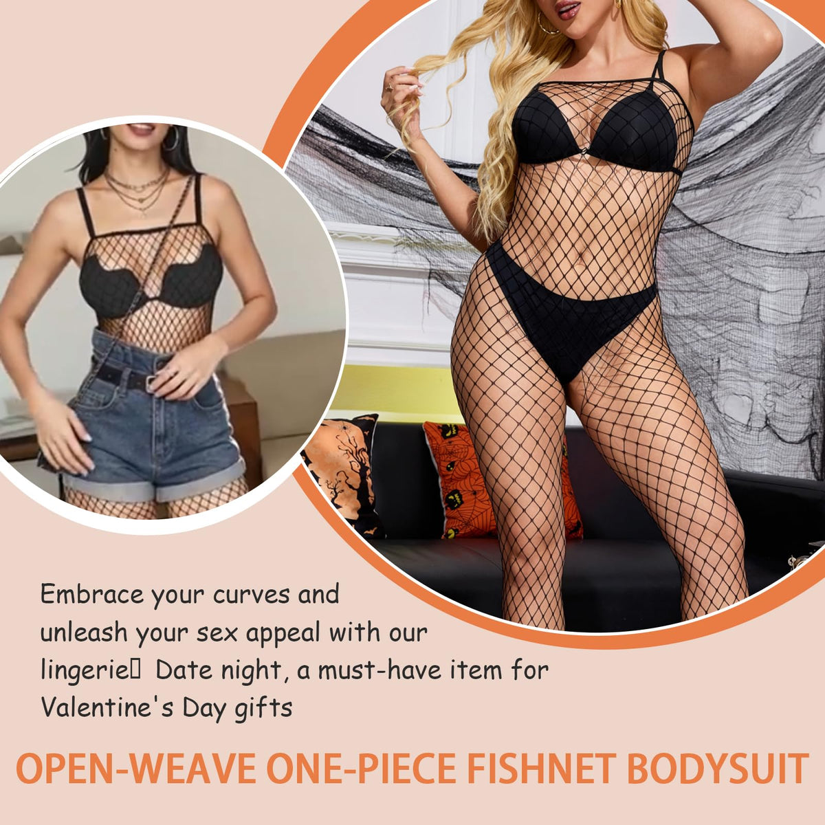 Sisu Couture's Lingerie Fishnet Bodysuit Sparkle Rhinestone Sexy Mesh Teddy Lingerie - image 14