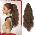 Sisu Couture's Sofeiyan Ponytail Extension 16" Curly Wavy Claw Clip Ponytail - image 18