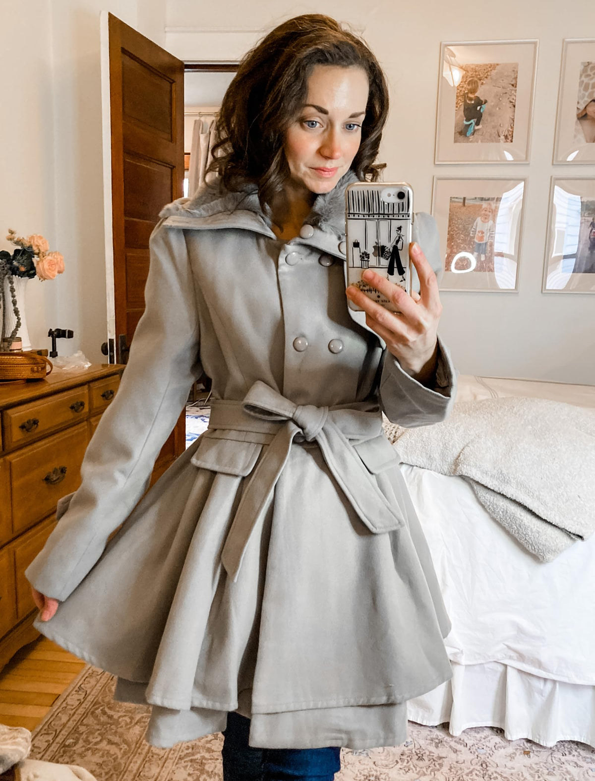 Sisu Couture's Zeagoo Fashion Faux Fur Lapel Double - image 16