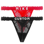 Sisu Couture's Personalized Thongs With Funny Rhinestone Letters - image 24
