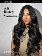 Sisu Couture's Luvme Seamless Body Wave 100% Real Human Hair Clip - image 15