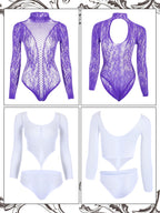 Sisu Couture's Geyoga 12 Pcs Fishnet Mesh Lingerie Bodysuits - image 14
