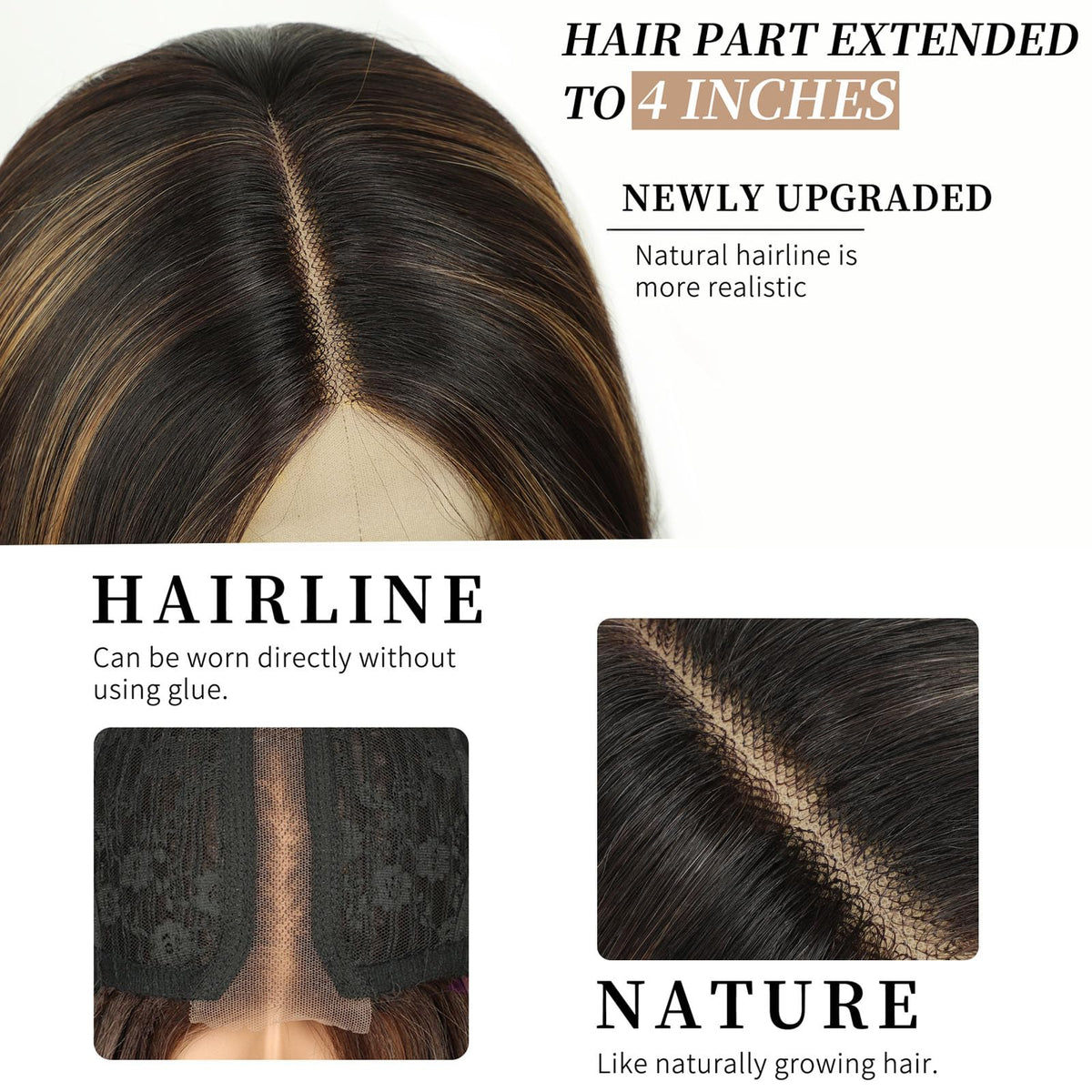 Sisu Couture's Aisi Hair Brown Highlights Wig - image 15