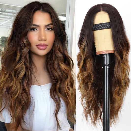 Sisu Couture's Aisi Hair Brown Highlight Wig - image 1