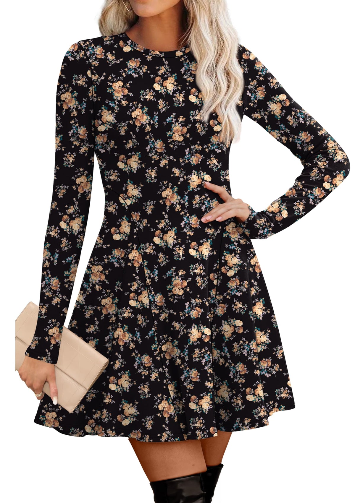 Sisu Couture's Ofeefan Sweater Dress Fall 2026 Long Sleeve Crew Neck - image 24