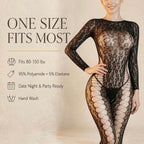 Sisu Couture's Fishnet Bodysuit Mesh Bodystocking Sexy Lingerie - image 16