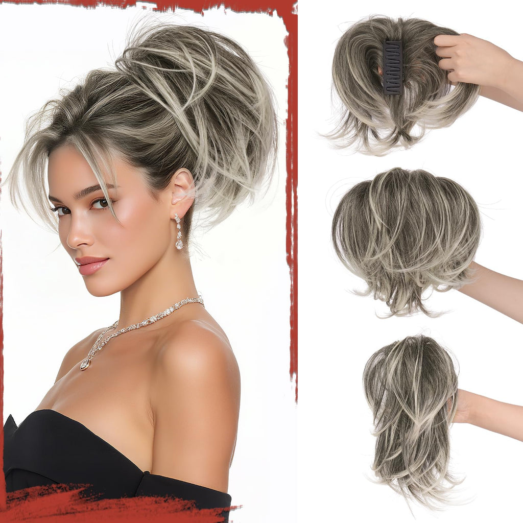 Sisu Couture's Sofeiyan Claw Clip Short Ponytail Extension Diy Bendable Wires - image 21
