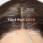 Sisu Couture's Kome Brown Layered Wave 13x4 Synthetic Lace Front Wig - image 6