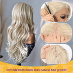 Sisu Couture's Kome Lumi Blonde Layered 13x4 Synthetic Lace Front Wig - image 3