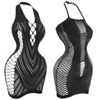 Sisu Couture's Selizo Fishnet Lingerie Dress - image 16