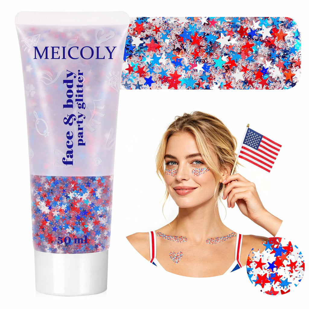 Sisu Couture's Meicoly Clear White Face Body Glitter Gel - image 22