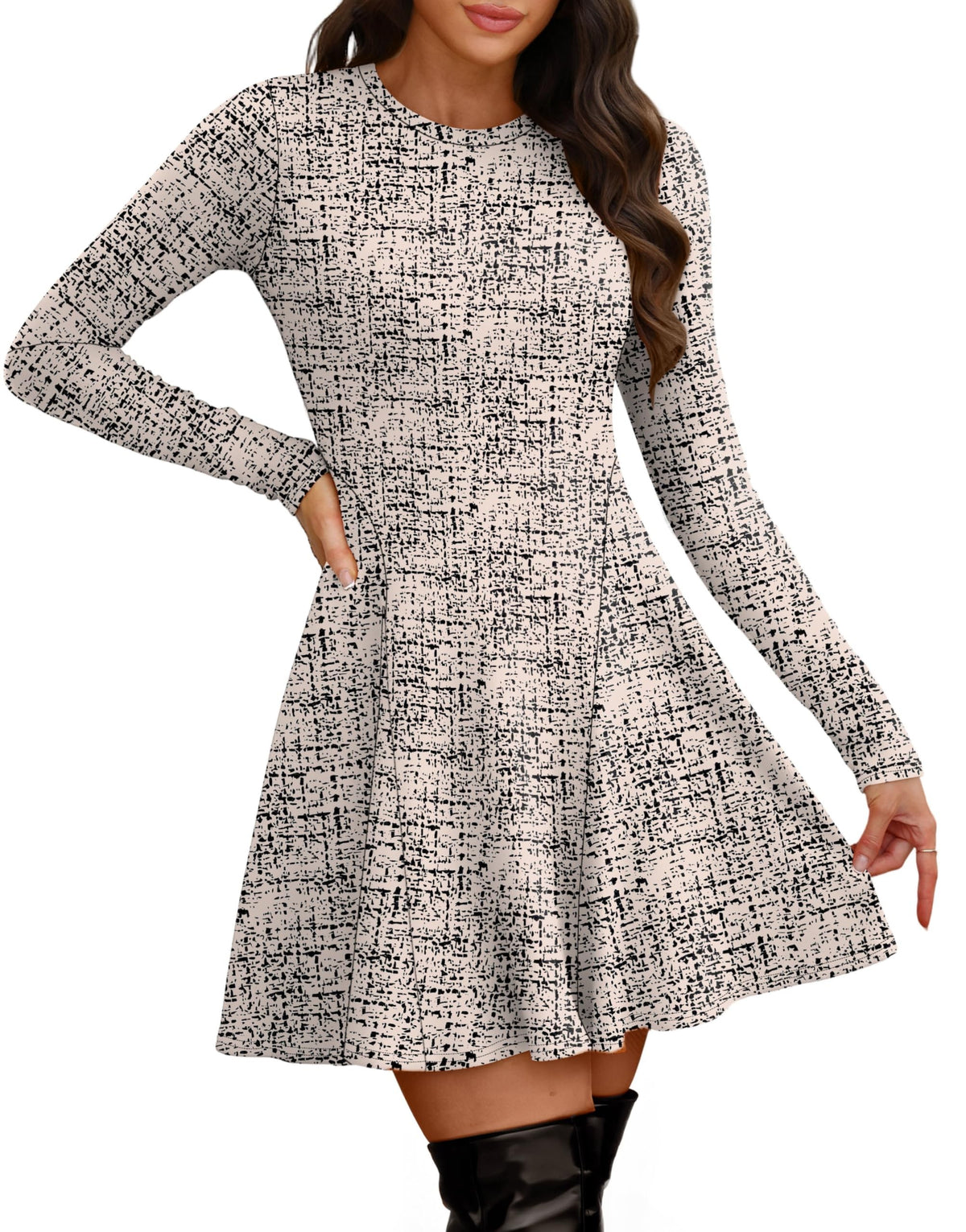 Sisu Couture's Ofeefan Sweater Dress Fall 2026 Long Sleeve Crew Neck - image 5