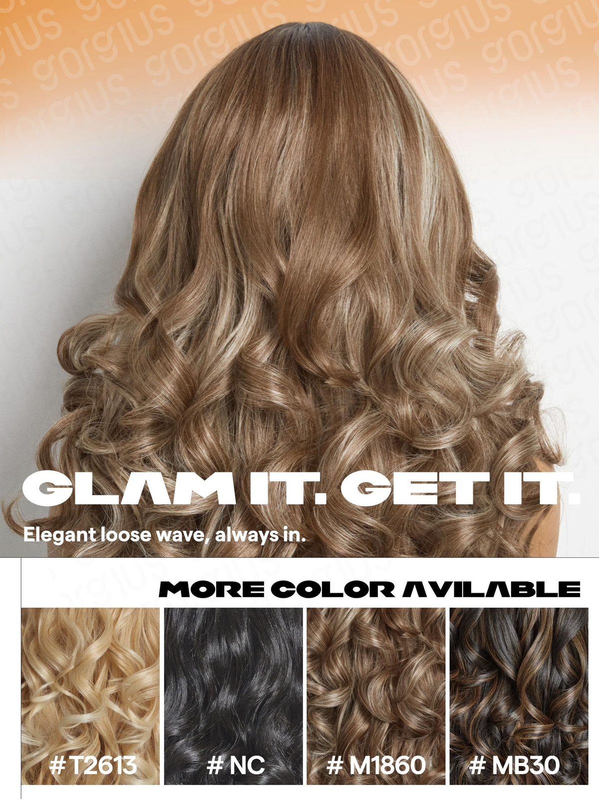 Sisu Couture's Gorgius Glueless Loose Body Wave Lace Front Wigs Blonde - image 6