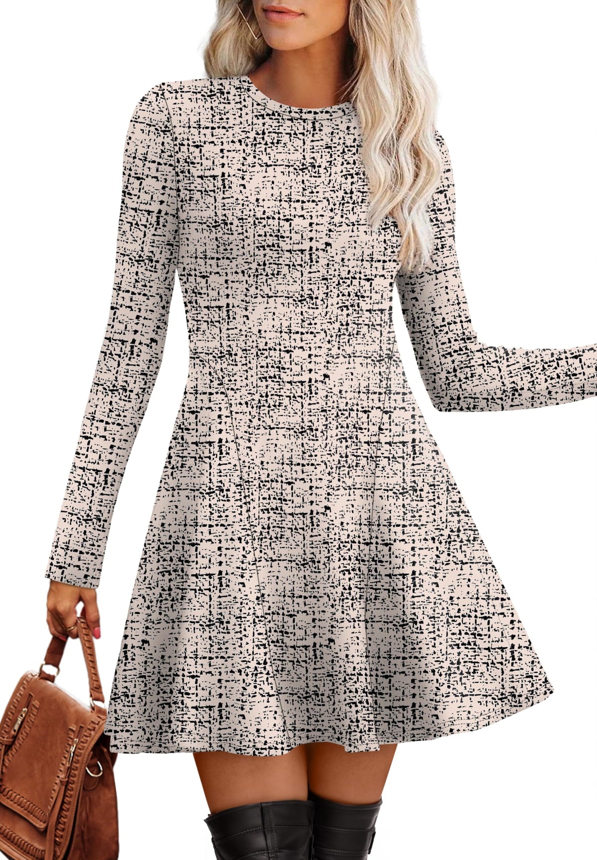 Sisu Couture's Ofeefan Sweater Dress Fall 2026 Long Sleeve Crew Neck - image 14
